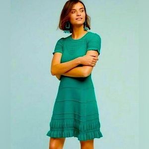 NWT *MAEVE* by Anthropologie Crochet Sweater Dress *PROMENADE POINTELLE*…Size: S